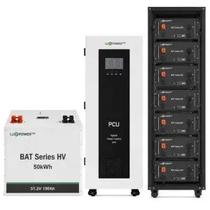 BAT Series HV 50kWh Battery System with PCU & Rack