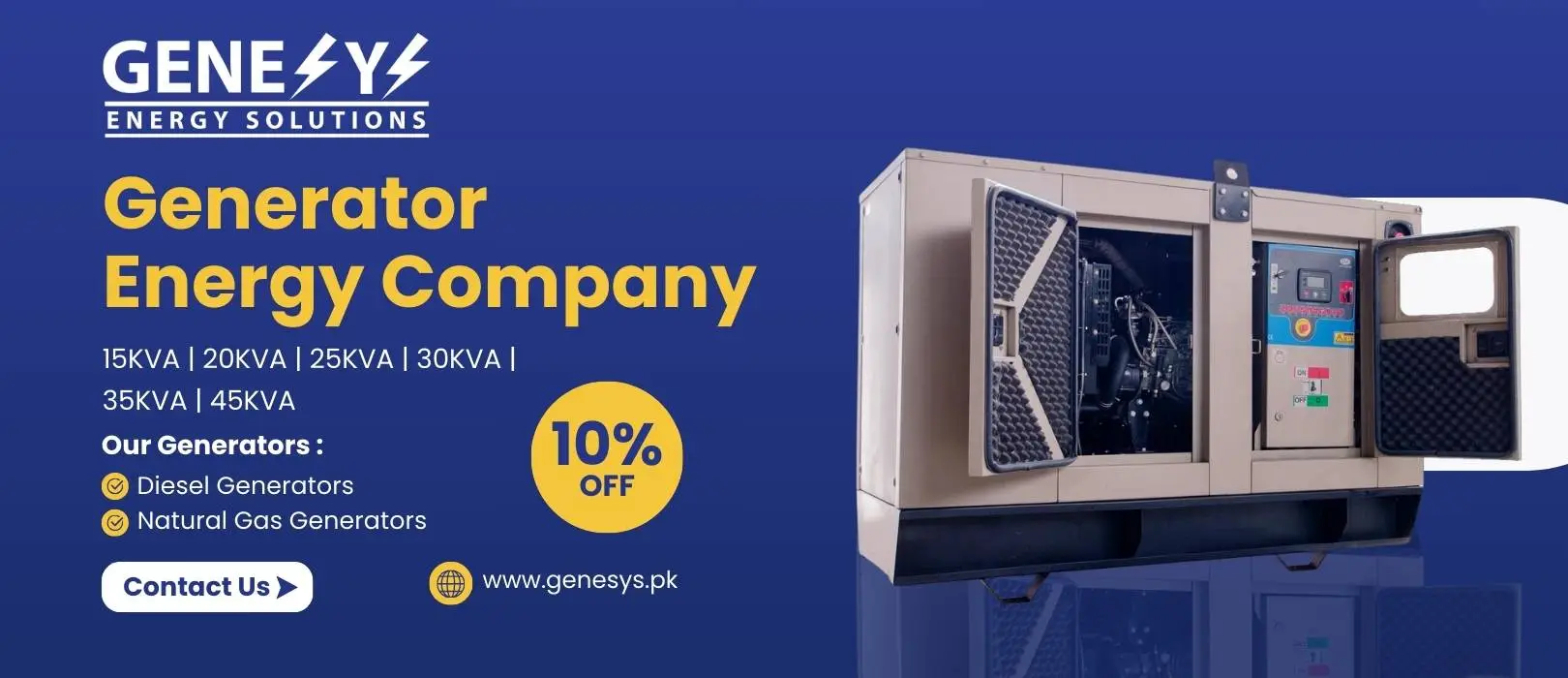 Generator Solution Banner